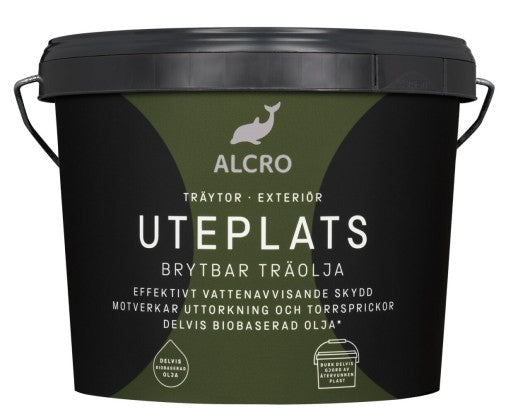 Alcro Uteplats Brytbar Träolja 4L