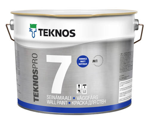 TEKNOSPRO 7 VÄGGFÄRG, Vit NCS-S0500-N